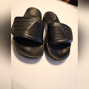 adidas Black Slide Sandals for Men